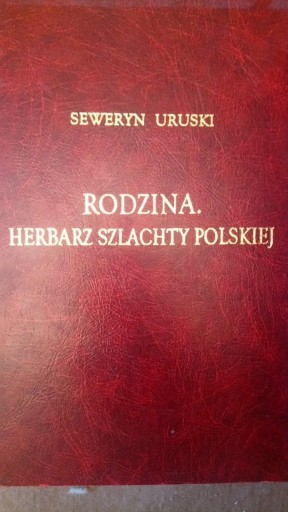 Zdjęcie oferty: Rodzina, Herbarz Szlachty Polskiej