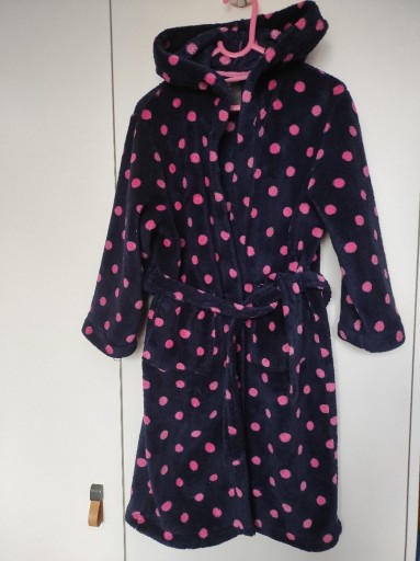 Zdjęcie oferty: Szlafrok dziewczęcy, H&M, 110-116cm