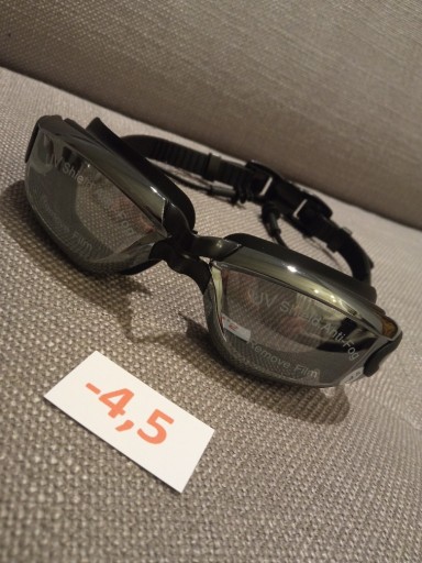 Zdjęcie oferty: new swimming goggles for myopia -4,5 okularki