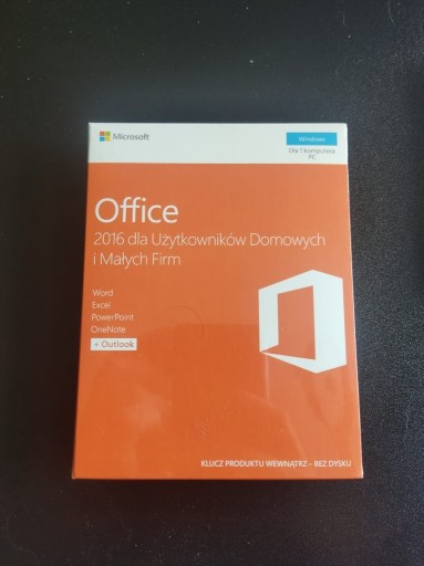 Zdjęcie oferty: Office 2016 dla firm nowy box