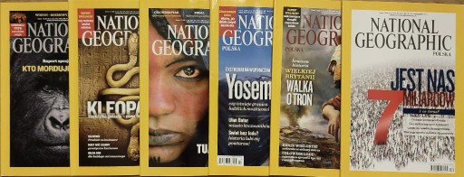 Zdjęcie oferty: National Geographic numery od 7 do 12 z 2012 roku