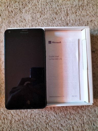 Zdjęcie oferty: Mincrosoft Lumia 640 czarna