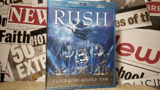 Zdjęcie oferty: Rush - Clockwork Angels Tour Live Koncert Blu-ray