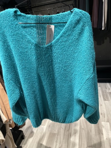 Zdjęcie oferty: Sweterek oversize niebieski 