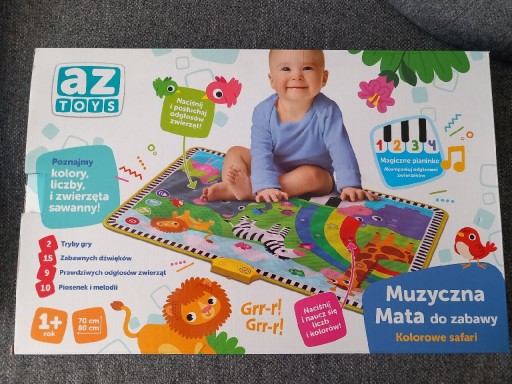 Zdjęcie oferty: Mata muzyczna zagroda z alfabetem aż toys