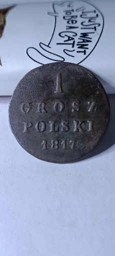 Zdjęcie oferty: 1 grosz 1817 IH, Księstwo Warszawskie