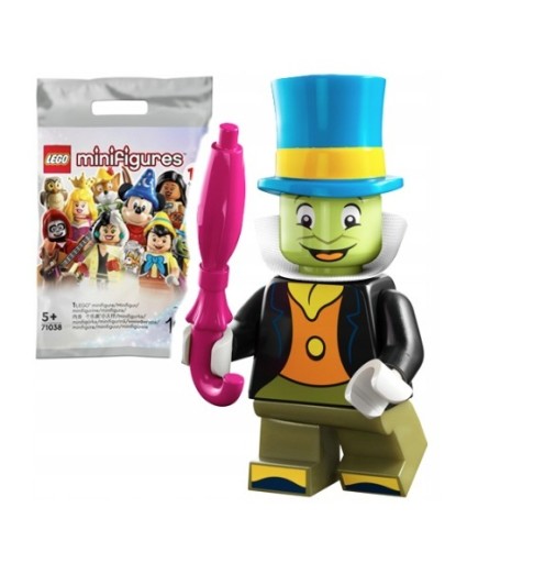 Zdjęcie oferty: LEGO MINIFIGURES 71038 DISNEY 100 świerszcz Jiminy