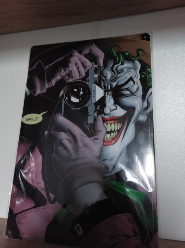 Zdjęcie oferty: Metalowa okłada Joker.