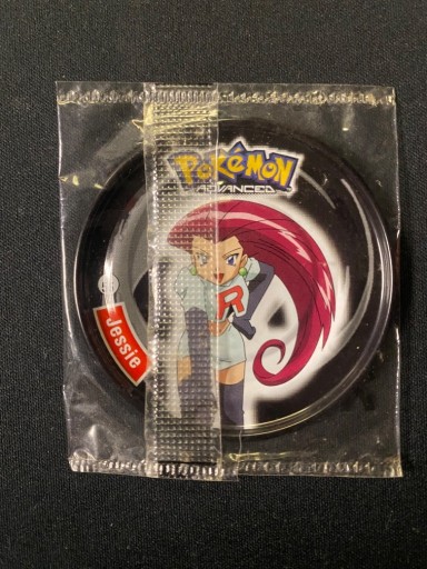 Zdjęcie oferty: Pokemon Advenced set 2 Big Metal Tazo folia Jessie