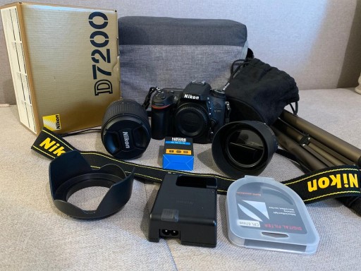 Zdjęcie oferty: Lustrzanka Nikon D7200 + 18-140mm + 50mm !OKAZJA!