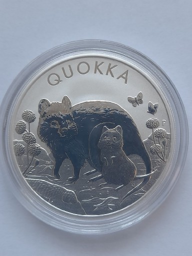 Zdjęcie oferty: Srebrna moneta Australijski Quokka 1 oz 2021