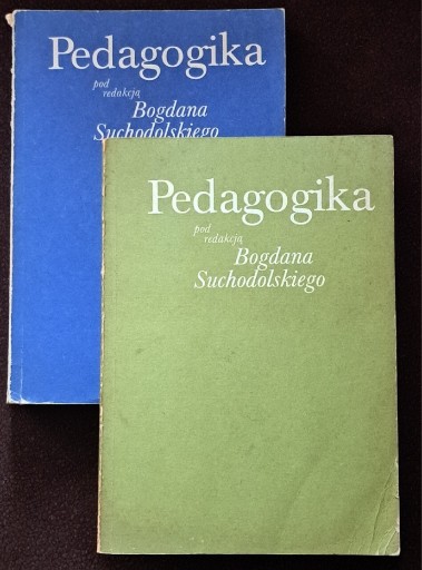 Zdjęcie oferty: Pedagogika tom 1 i 2. Red. B. Suchodolski.