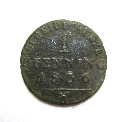 Zdjęcie oferty: 1 Pfennig 1836 r. Prusy