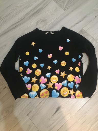 Zdjęcie oferty: Bluza z emotkami H&M na 158/164cm.