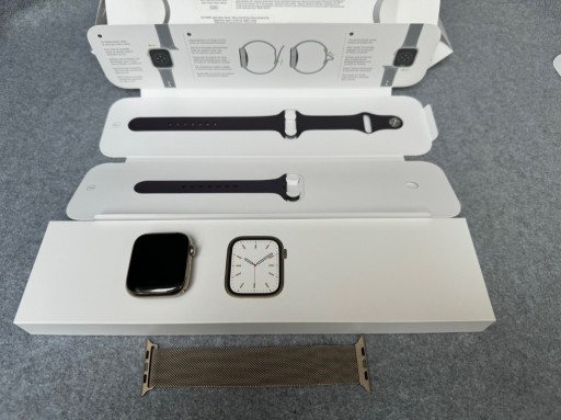 Zdjęcie oferty: Apple Watch Series 7 GPS + Cellular 45mm Gold