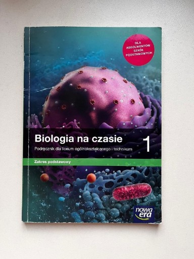 Zdjęcie oferty: Biologia na czasie 1. Podręcznik 
