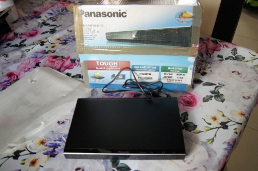 Zdjęcie oferty: Odtwarzacz DVD Panasonic DVD-S700EG-K