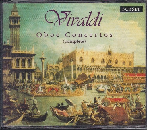 Zdjęcie oferty: Vivaldi - Oboe Concertos complete 3 CD set