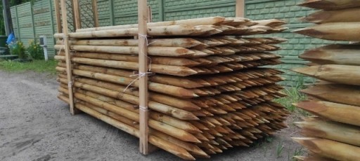 Zdjęcie oferty: Palisada, paliki do drzewek fi 6x250 cm, o/f impr.