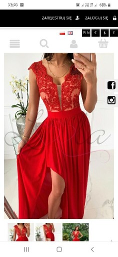 Zdjęcie oferty: Czerwona sukienka maxi 