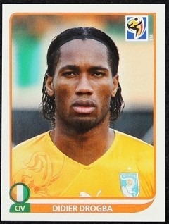 Zdjęcie oferty: 542 Didier Drogba 2010 Panini World Cup