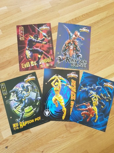 Zdjęcie oferty: Karteczki do segregatora Power Rangers