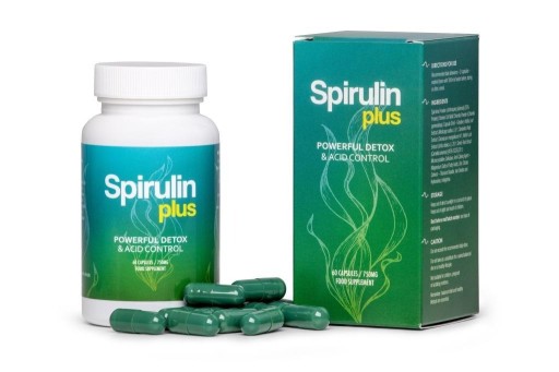 Zdjęcie oferty: Spirulin Plus-Detoks na najwyższym poziomie!