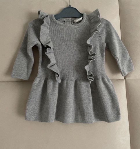 Zdjęcie oferty: Sukienka H&M 62 baby exclusive dzianina zara 