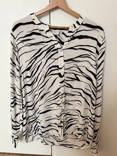 Zdjęcie oferty: Kaffe - bluzka koszulowa, koszula z nadrukiem Zebra print - 36/38