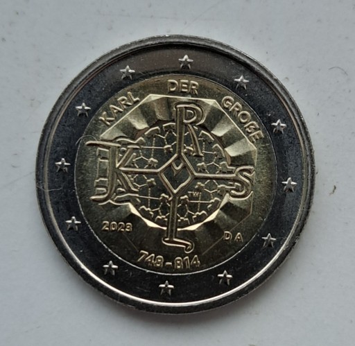 Zdjęcie oferty: Moneta 2 euro Niemcy 2023 Karol Wielki