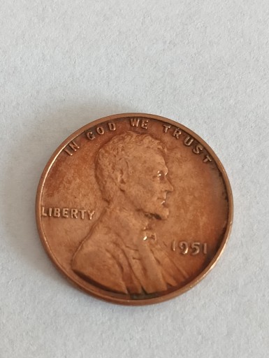 Zdjęcie oferty: 1 cent 1951 USA 