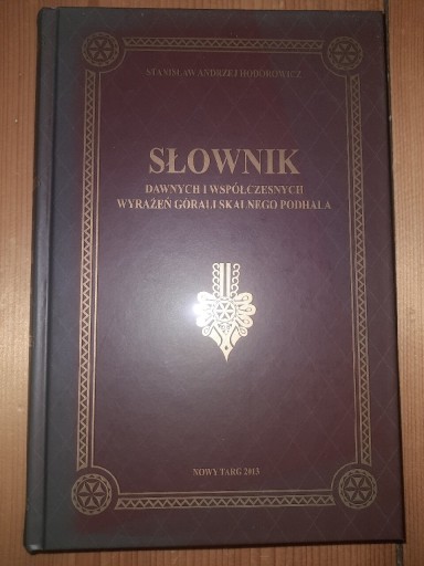 Zdjęcie oferty: Słownik gwary górali Podhale Tatry folk 