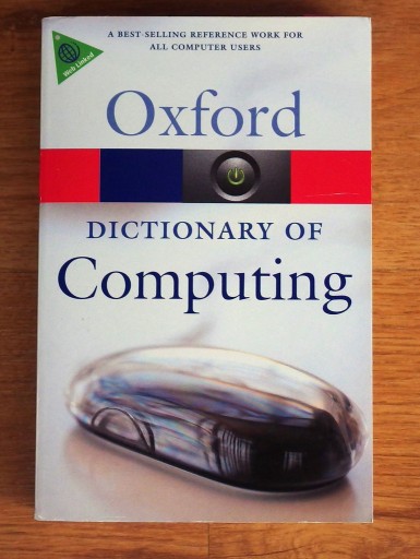 Zdjęcie oferty: Oxfor Dictionary of Computing