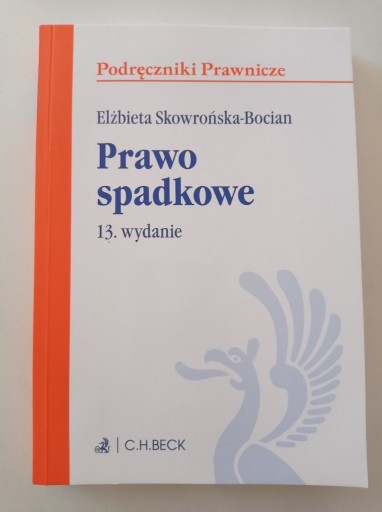 Zdjęcie oferty: Prawo spadkowe Skowrońska - Bocian