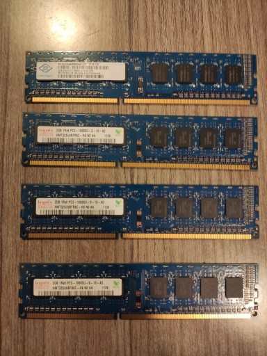 Zdjęcie oferty: Hynix DDR3 RAM PC3-10600 1333MHz 2GB 