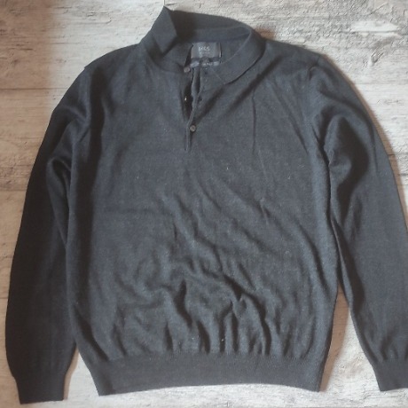 Zdjęcie oferty: Sweter wełniany merino M&S, made in Italy r.L