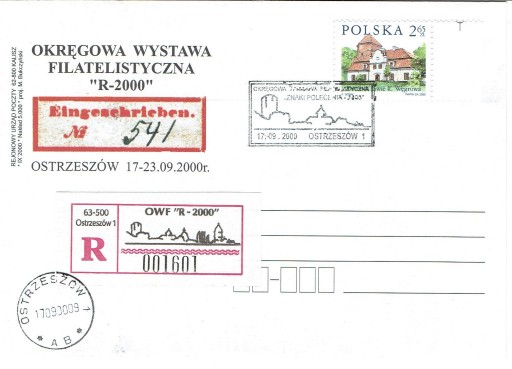 Zdjęcie oferty: 2000-Ostrzeszów, OWF R-2000, R "okol.