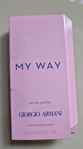 Zdjęcie oferty: Giorgio Armani My Way EDP 1,2ml