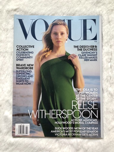 Zdjęcie oferty: Vogue USA February luty 2019 / Reese Witherspoon