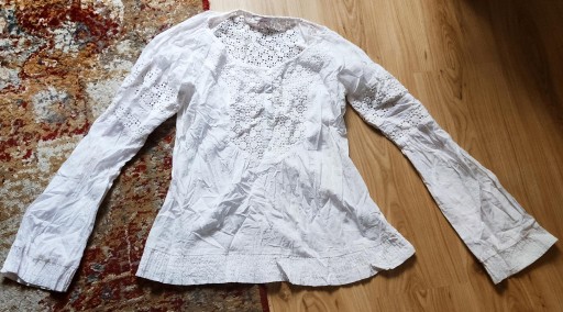 Zdjęcie oferty: KOSZULA ORSAY BIAŁA ETNO FOLK KORONKA 36 S BOHO