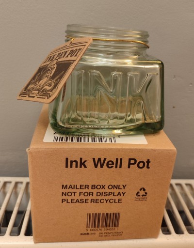 Zdjęcie oferty: Ink Well Pot - szklany pojemnik na długopisy