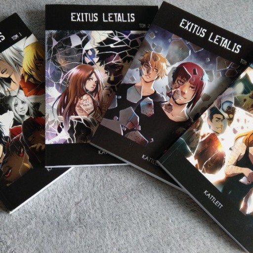 Zdjęcie oferty: Komiks Exitus Letalis 1-4