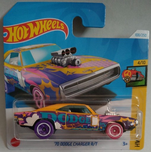 Zdjęcie oferty: Hot Wheels  '70 Dodge Charger R/T . HTB76 . 2024 r