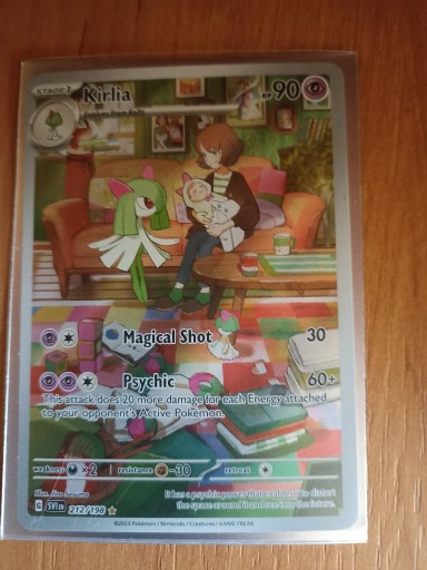 Zdjęcie oferty: Scarlet & Violet Ultra Rare 212/198 Kirlia