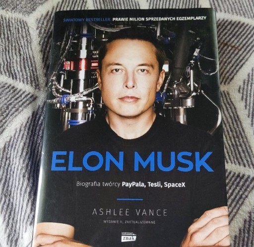 Zdjęcie oferty: Elon Musk Biografia, Ashley Vance