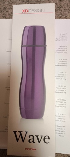 Zdjęcie oferty: Termos XD Design Wave Med, fioletowy 400ml