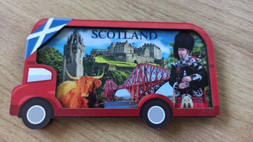 Zdjęcie oferty: MAGNES NA LODÓWKĘ SZKOCJA SCOTLAND NOWY