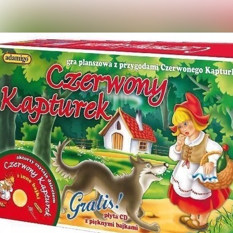 Zdjęcie oferty: Gra planszowa CZERWONY KAPTUREK! OKAZJA!