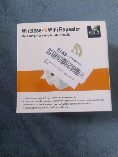 Zdjęcie oferty: Wzmacniacz sieciowy Wifi 