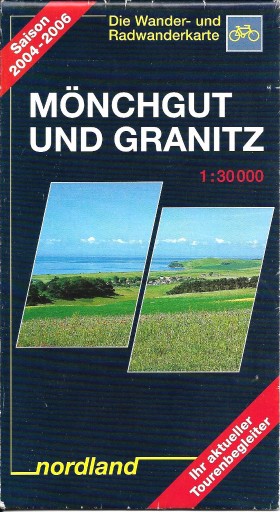 Zdjęcie oferty: Monchgut und Granitz mapa pł/wsch Rugii